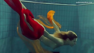 Blonde Super Tight Teen Nastya Underwater